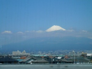 Fujisan vu depuis le Kodama