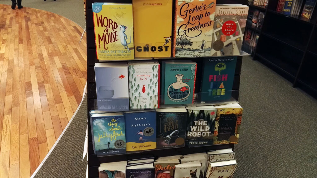 Réunion de poissons chez Barnes & Noble